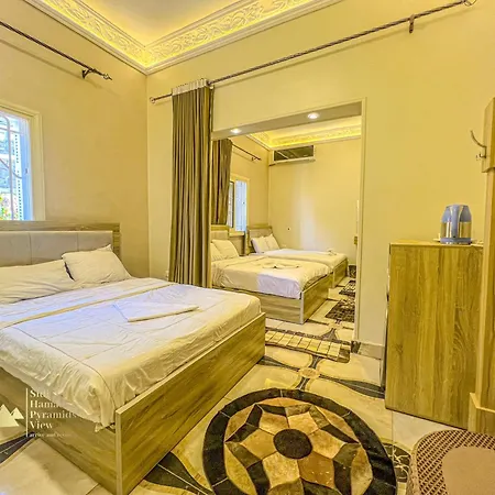 Sidi Hamad Pyramids View Hotel Kafret el-Gabal Exterior photo